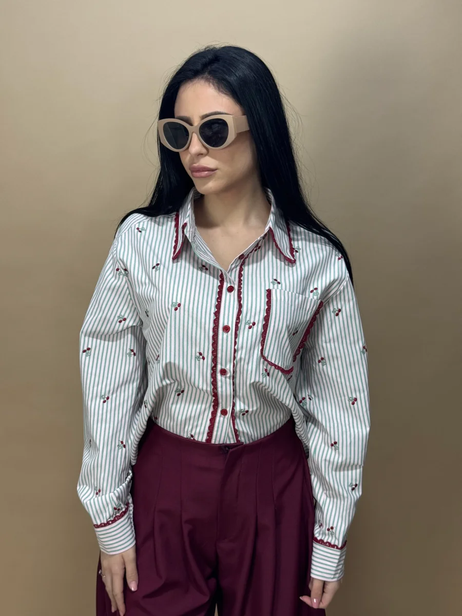 CAMICIA IBIZA CHERRIES