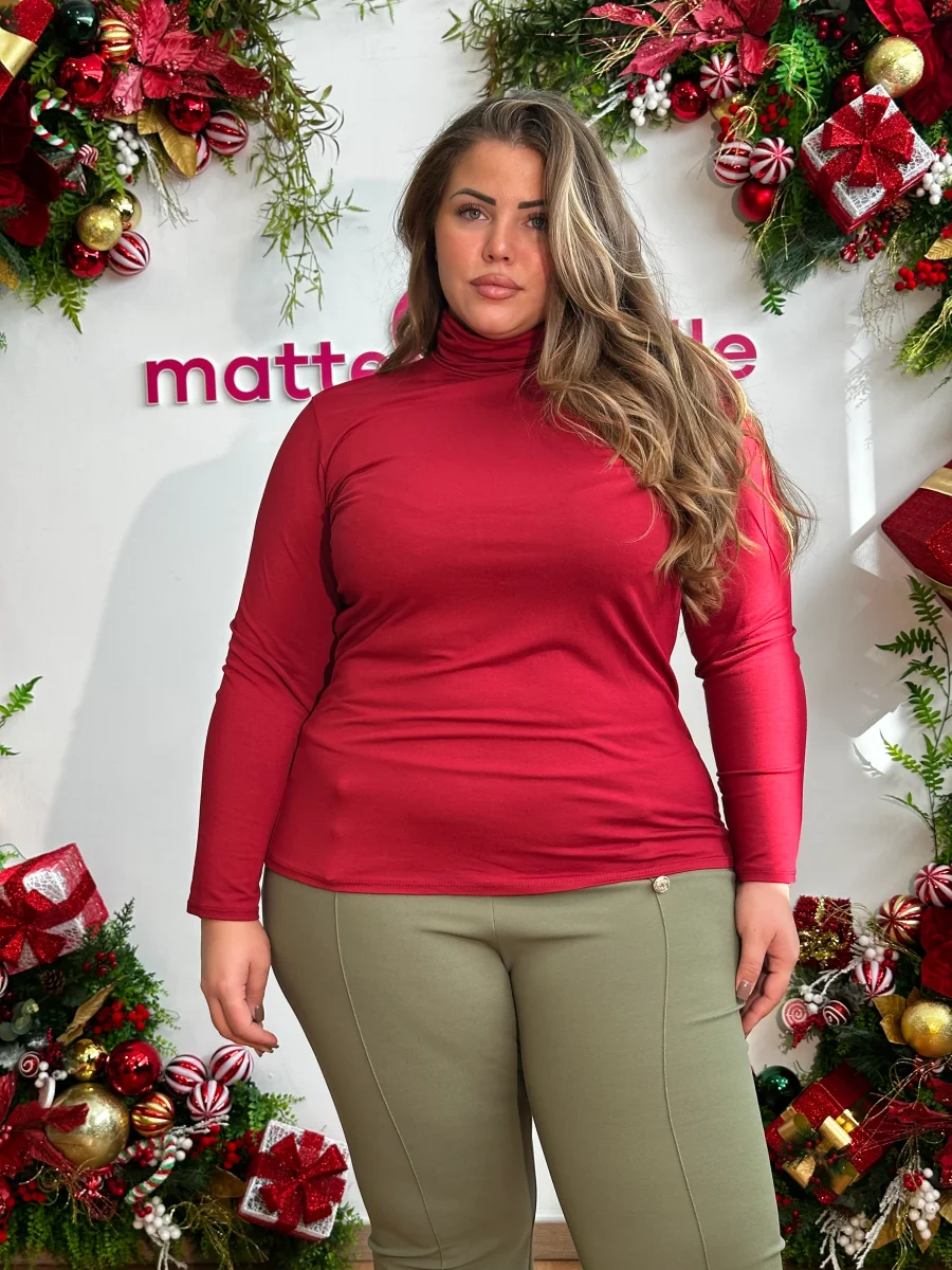 Maglia basic dolcevita - immagine 6