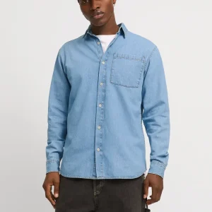 JACK & JONES CAMICIA LEGGERA IN JEANS