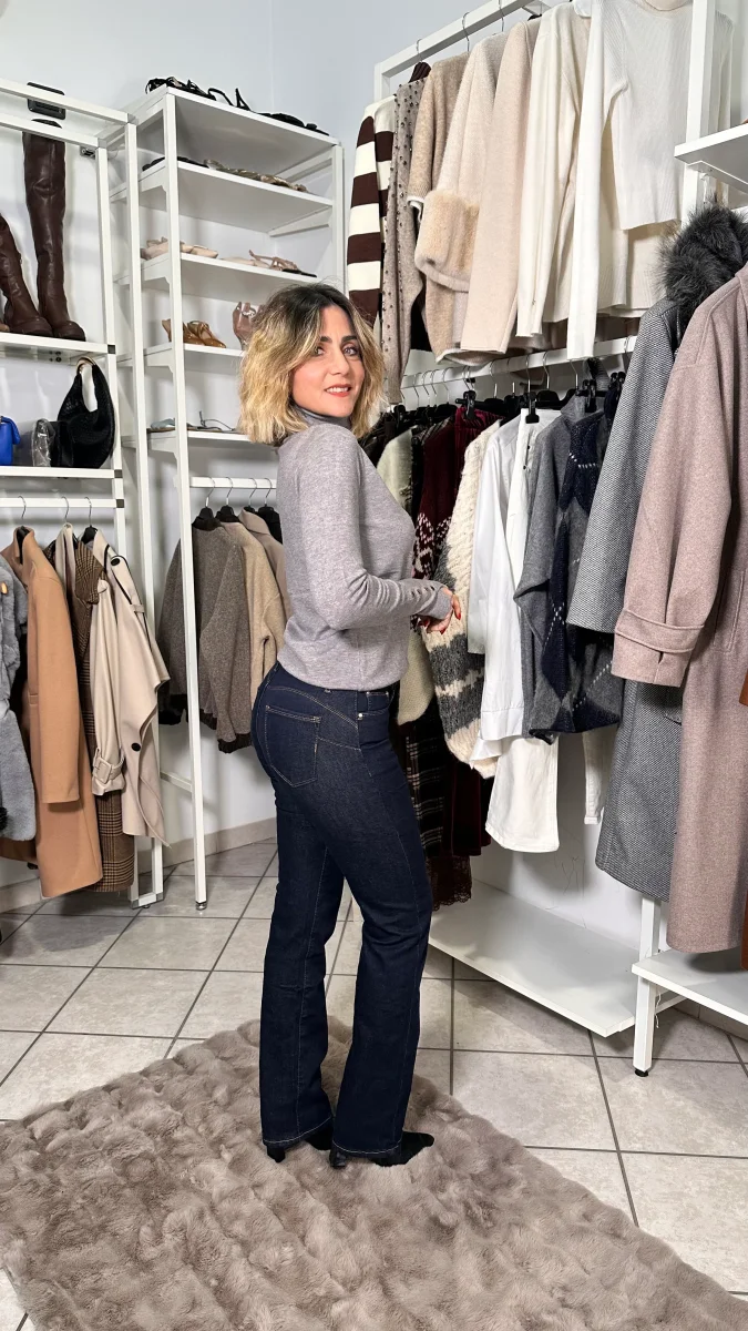 Jeans Straight Push Up – Effetto –5 kg - immagine 5