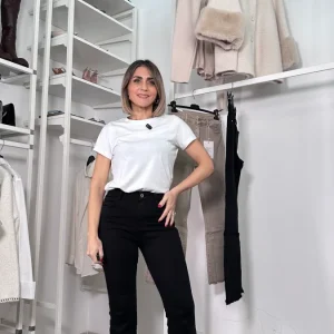 Jeans Zampetta Push Up -5 Kg – Nero