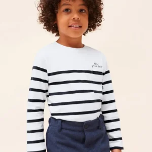 Maglietta manica lunga con stampa in cotone bambino mayoral Art. 23-03024-022