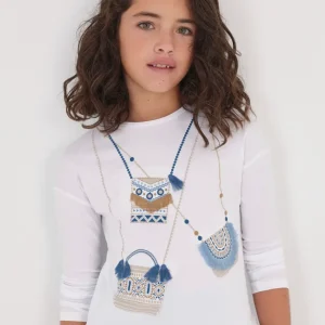 Maglietta manica lunga cotone sostenibile ragazza mayoral Art. 23-06058-049