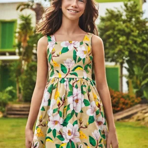 Vestito con stampa floreale ragazza mayoral Art. 23-06914-023