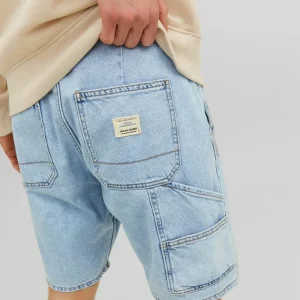 JACK & JONES BERMUDA IN JEANS LOOSE FIT - LIGHT DENIM