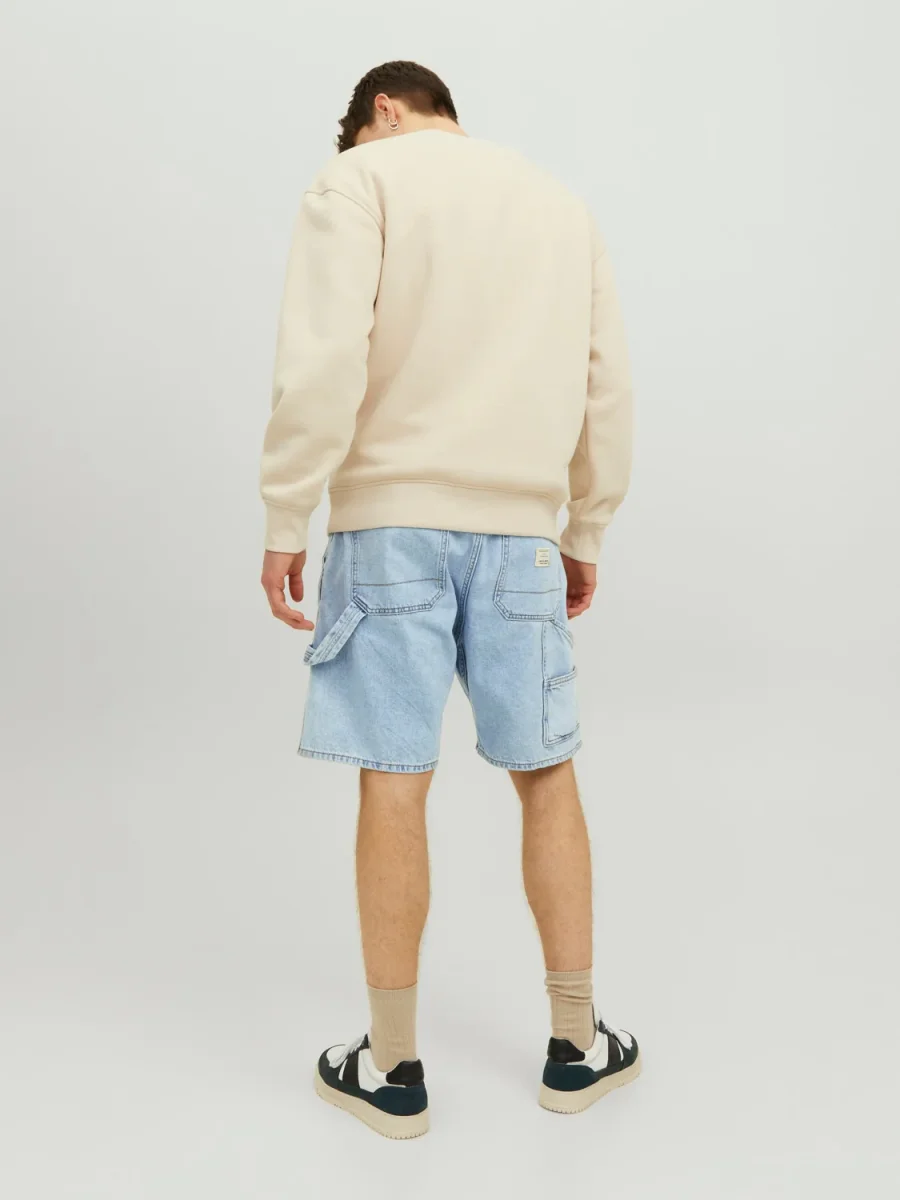 JACK & JONES BERMUDA IN JEANS LOOSE FIT - LIGHT DENIM - immagine 6