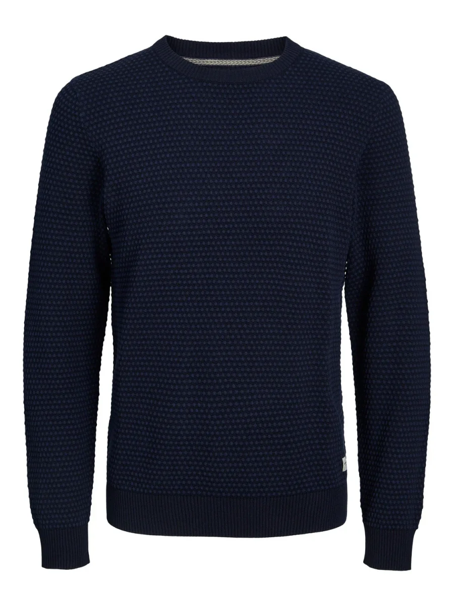JACK & JONES PULLOVER ESSENTIALS - Col. Blu scuro - immagine 3