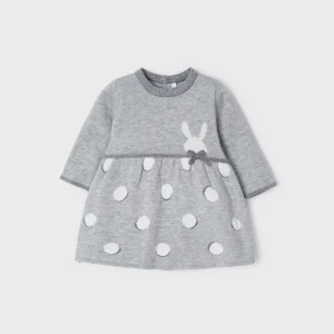 Vestito tricot neonata ECOFRIENDS mayoral Art. 12-02805-091