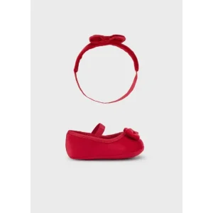 Scarpe con fascetta neonata mayoral Art. 12-09568-054