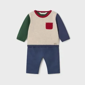 Completo 2 pezzi Better Cotton neonato mayoral art. 13-02521-051