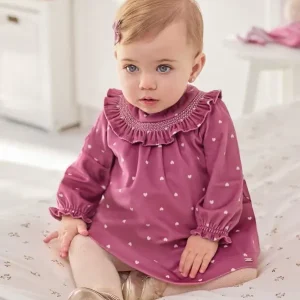 Vestito velluto neonata mayoral art. 13-02840-036