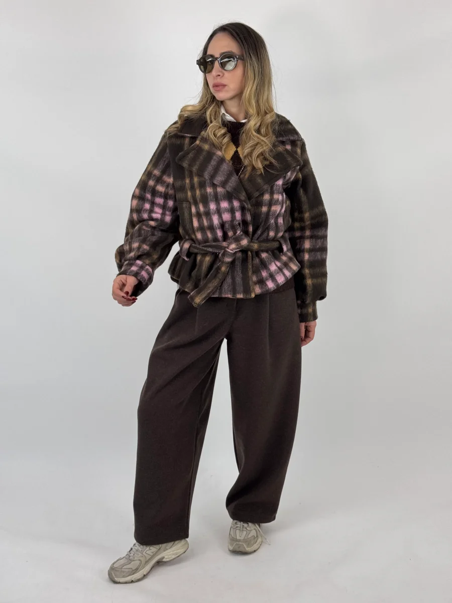 BOMBER SALLY TESSUTO CALDO ROSA - immagine 3