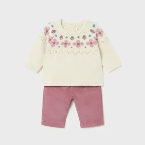 Completo 2 pazzi neonata mayoral art. 14-02519-002