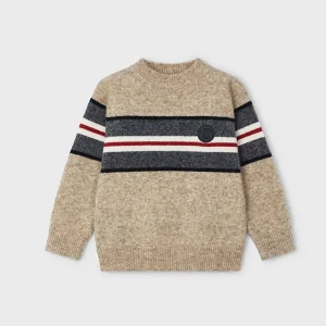 Maglione righe bambino mayoral art. 14-04334-048