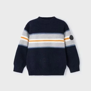 Maglione righe bambino mayoral art. 14-04334-049