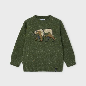 Maglione orso intarsi bambino mayoral art. 14-04343-015