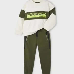 Tuta scritta bambino mayoral art. 14-04885-015