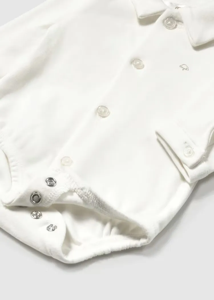 Body camicia neonato mayoral art. 14-02797-032 - immagine 3