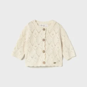 Cardigan in maglia neonata mayoral art. 15-02332-040