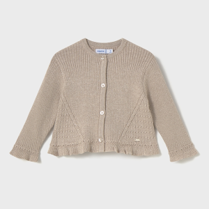 Cardigan volant tricot neonata mayoral art. 15-02358-033