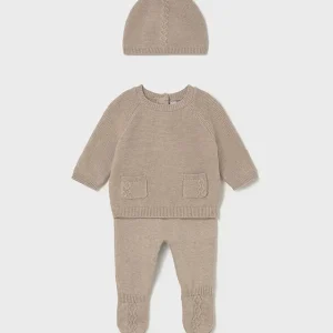 Completo 3 pezzi ghettina neonato mayoral art. 15-02564-013