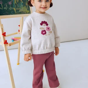 Completo leggings a zampa e felpa neonata mayoral art. 15-02740-036