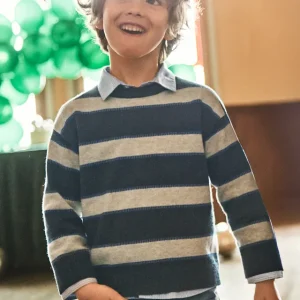 Maglione righe bambino mayoral art. 15-04374-042