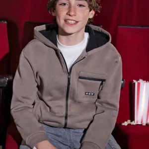 Felpa cerniera tasche ragazzo mayoral art. 15-07419-054