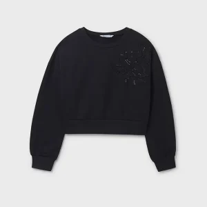 Felpa fiore ragazza mayoral art. 15-07421-036