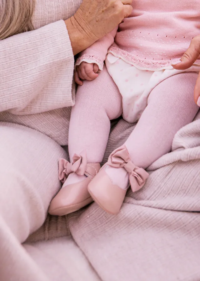 Scarpe fiocco neonata mayoral art. 15-09961-086 - immagine 2