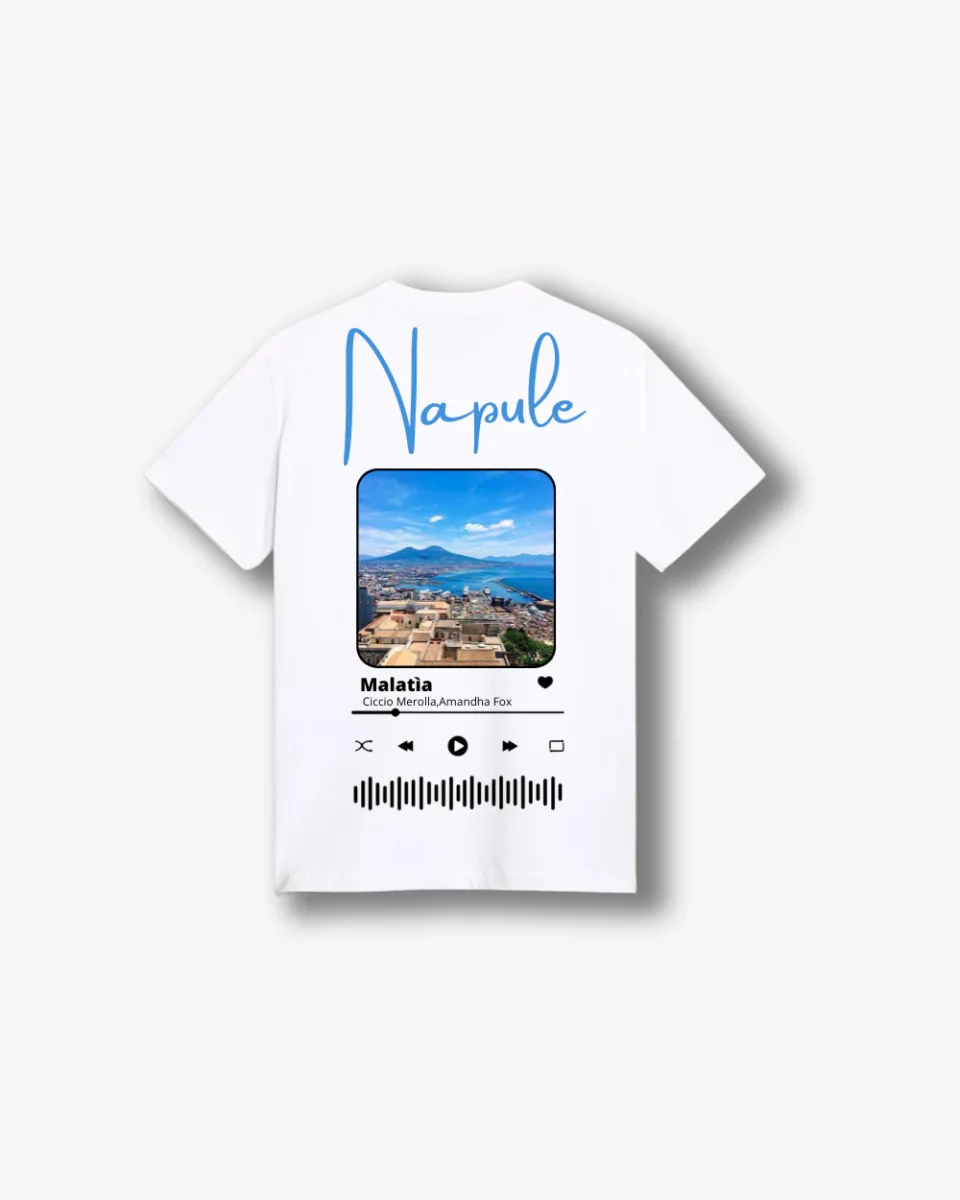 T-Shirt Napule White - immagine 2