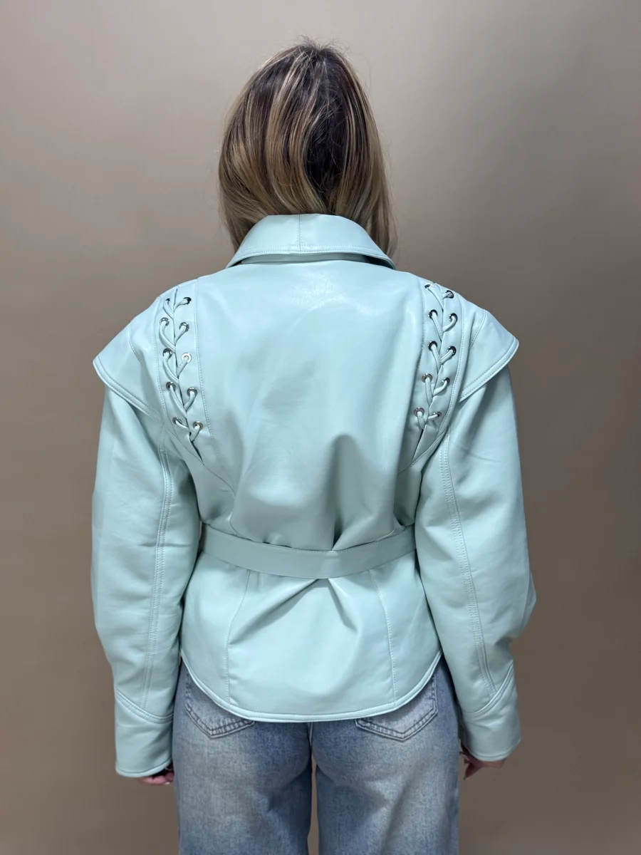 GIUBBINO ECOPELLE SANDY TIFFANY - immagine 6