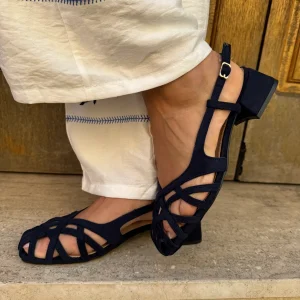 SANDALI BLU NAVY