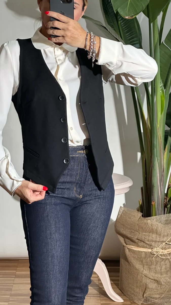 Gilet punto milano - immagine 4