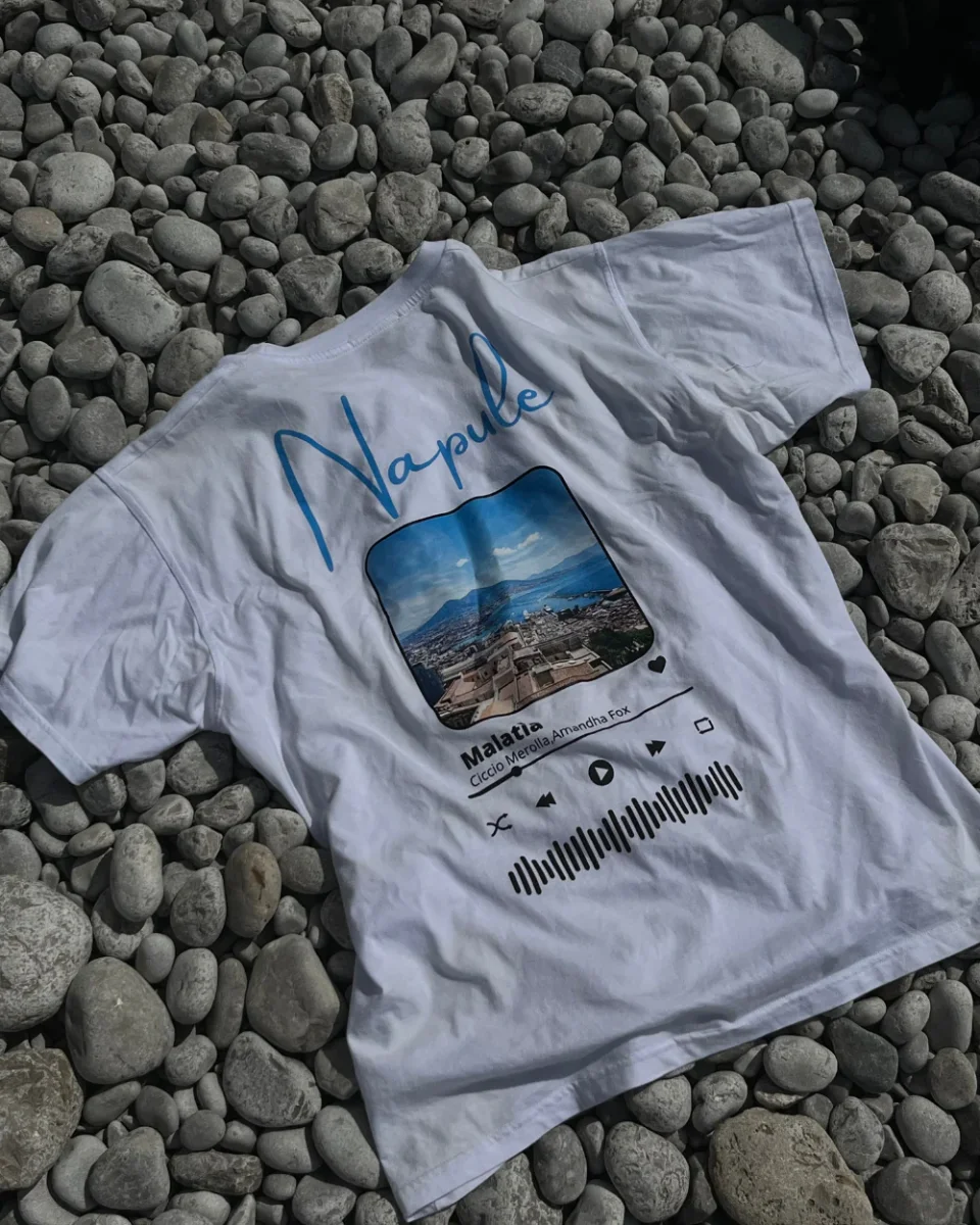 T-Shirt Napule White - immagine 3