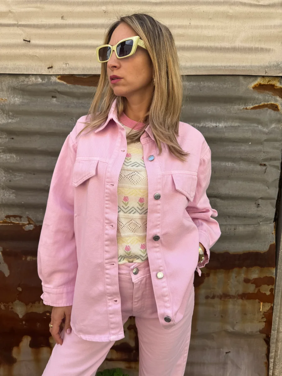 CAMICIA DALIE PINK - immagine 2