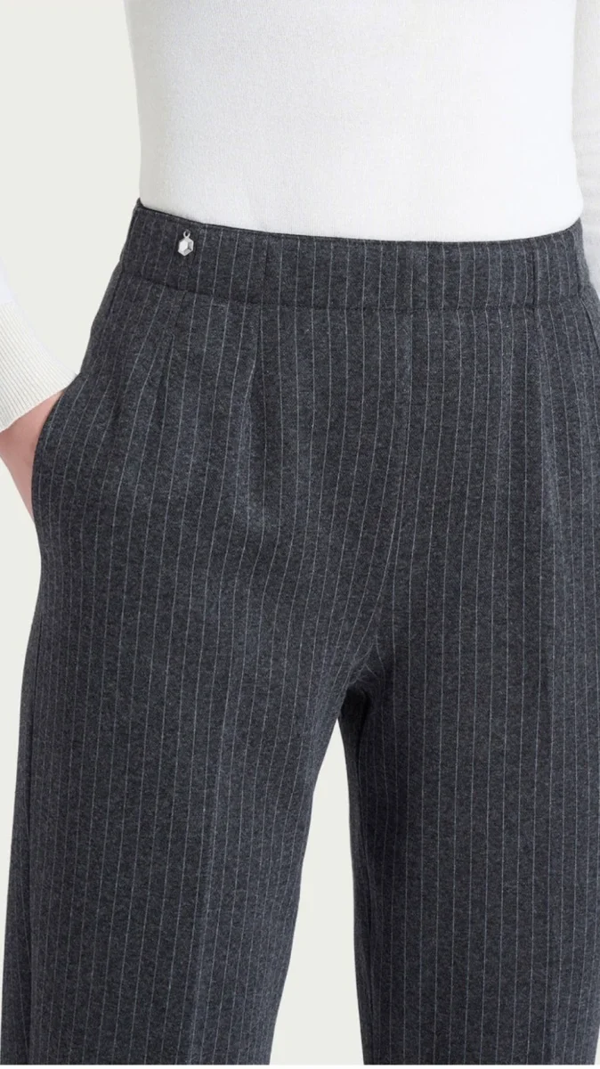 Pantalone Gessato Sigaretta RAGNO - immagine 4