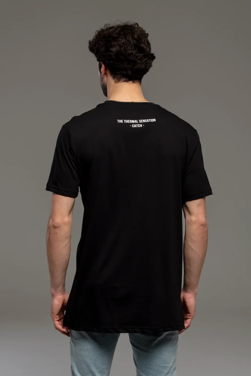 T-SHIRT "EMPTY REFFERENCE" - Col. Nero - immagine 4