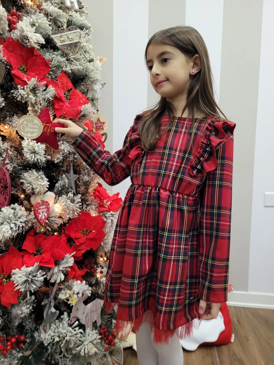 VESTITINO BIMBA SCOZZESE - immagine 9