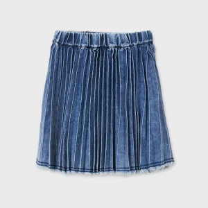 Gonna jeans plissettata ragazza mayoral 6905 5