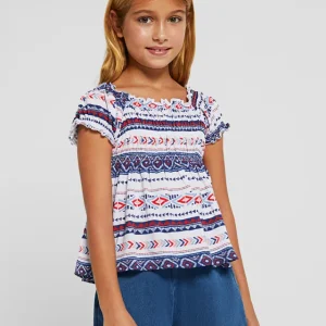 Completo shorts jeans ragazza mayoral Art. 22-06231-005