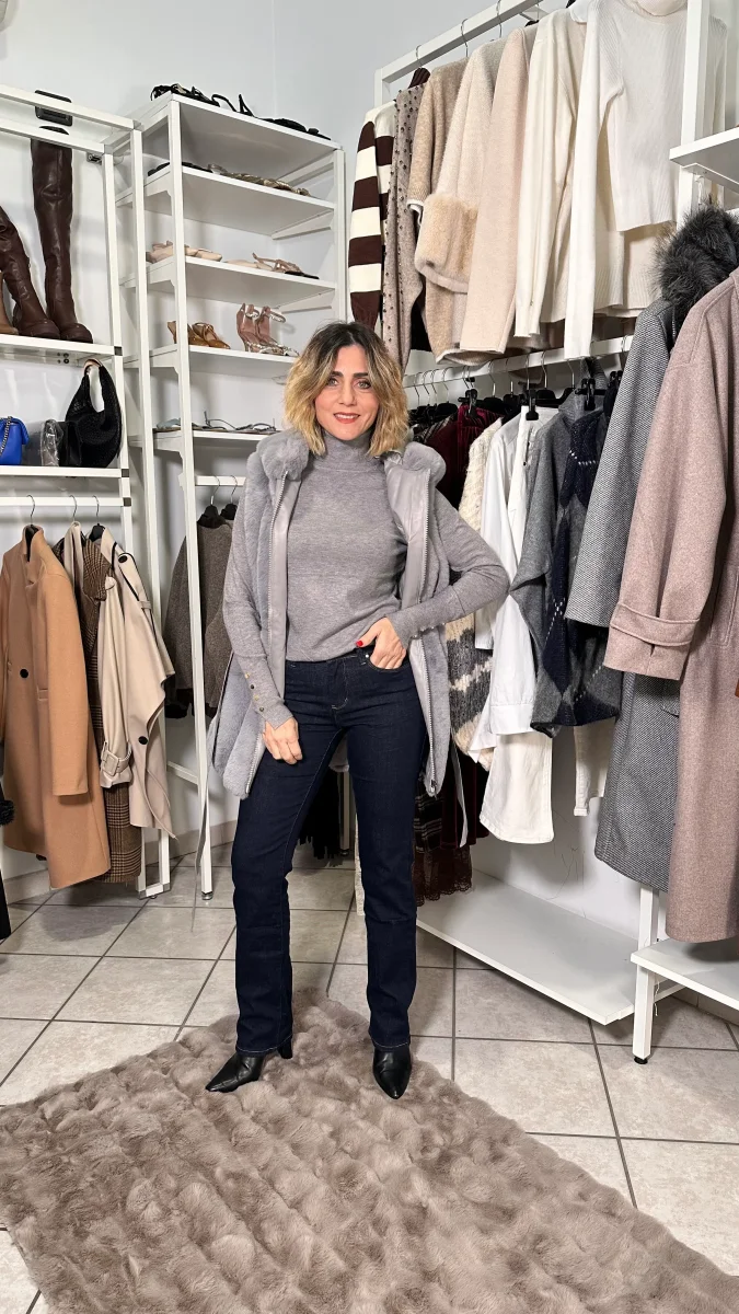 Jeans Straight Push Up – Effetto –5 kg - immagine 3