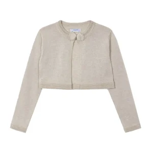 Cardigan tricot cotone sostenibile bambina mayoral Art. 23-00321-077