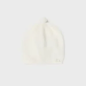 Cappello tricot cotone sostenibile neonato mayoral art. 23-09599-040