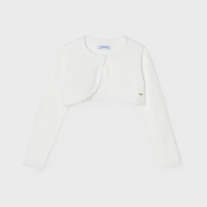 Cardigan modello bolerino tricot cotone bambina mayoral Art. 24-00320-052