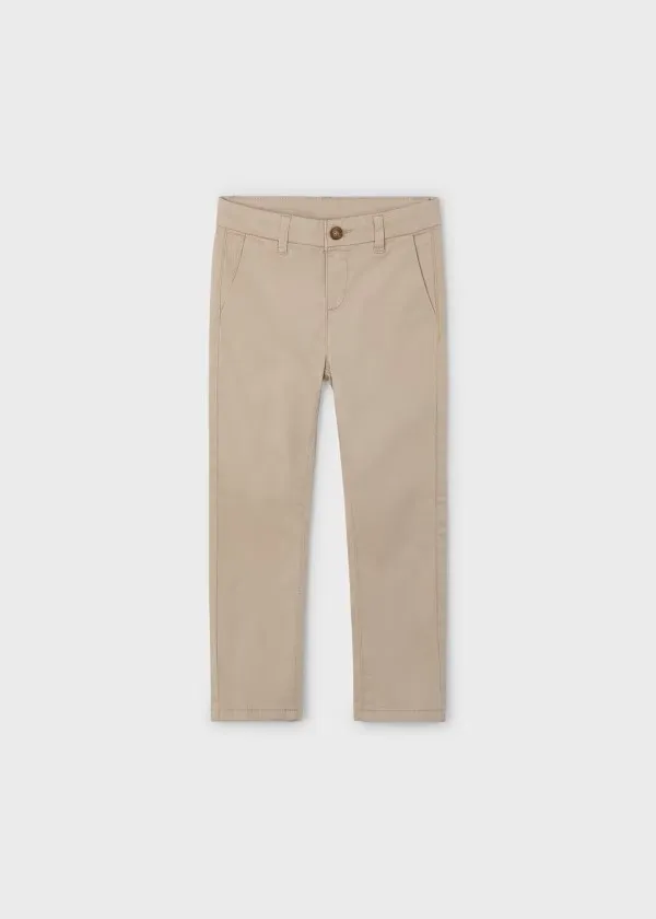Pantalone modello chino bambino mayoral art. 24-00512-088