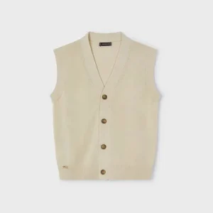 Gilet con bottoni bambino mayoral art. 24-03358-035