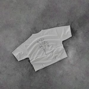 WHITE FLOWER TEE