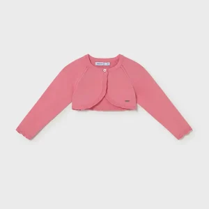Cardigan bolero basic tricot neonata mayoral art. 26-00306-082