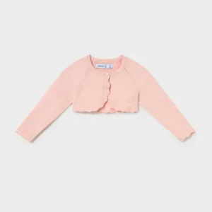 Cardigan bolero basic tricot neonata mayoral art. 26-00306-087